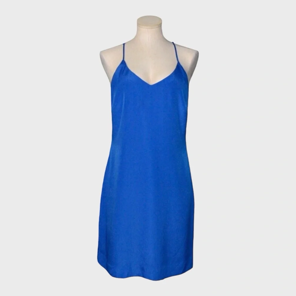 J Crew V Neck Spaghetti Strap Slip‎ Tank Dress